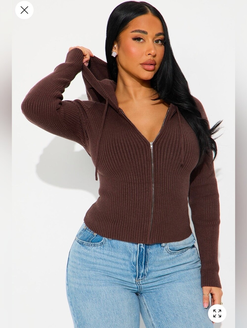 Fashion Nova-The Cutest Ribbed Sweater